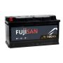 Автомобильный аккумулятор FUJISAN Original FU1001SU 100А/ч-12V ст EN770 европейские прямая 353x175x190