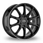 Легковой диск OZ Hyper XT HLT 10,5x20 5x130 ET64 71,56 Star Graphite Diamond Lip